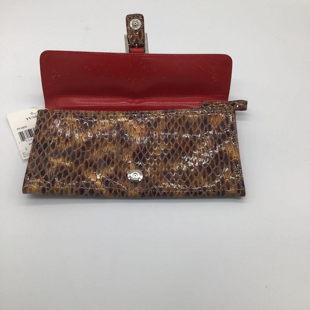 Tusk Python Envelope Wristlet - Picture 6 of 7